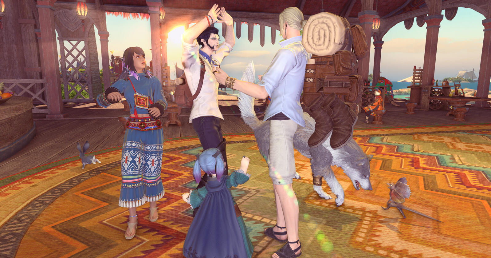 Running into Friends