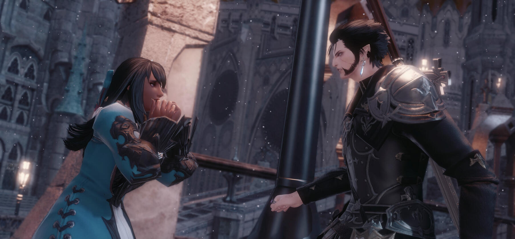 Buio takes Alvoix's form and attempts to isolate him from Eir