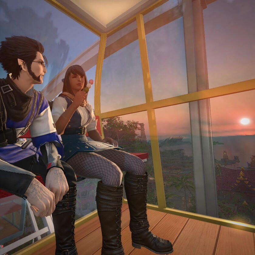 Sunset on Tural Trip